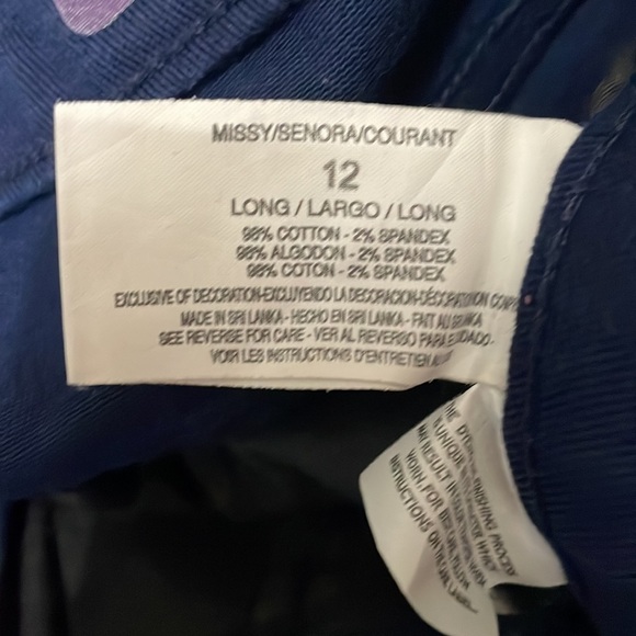 Gloria Vanderbilt “Amanda” Dark Blue Jean - Picture 3 of 5